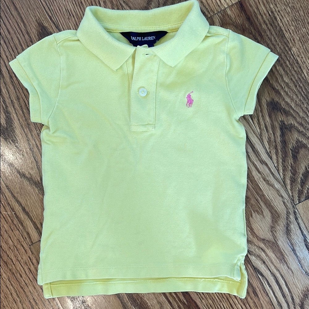 Ralph Lauren Polo Shirt. Size 2/2T. Excellent to Like New Condition.